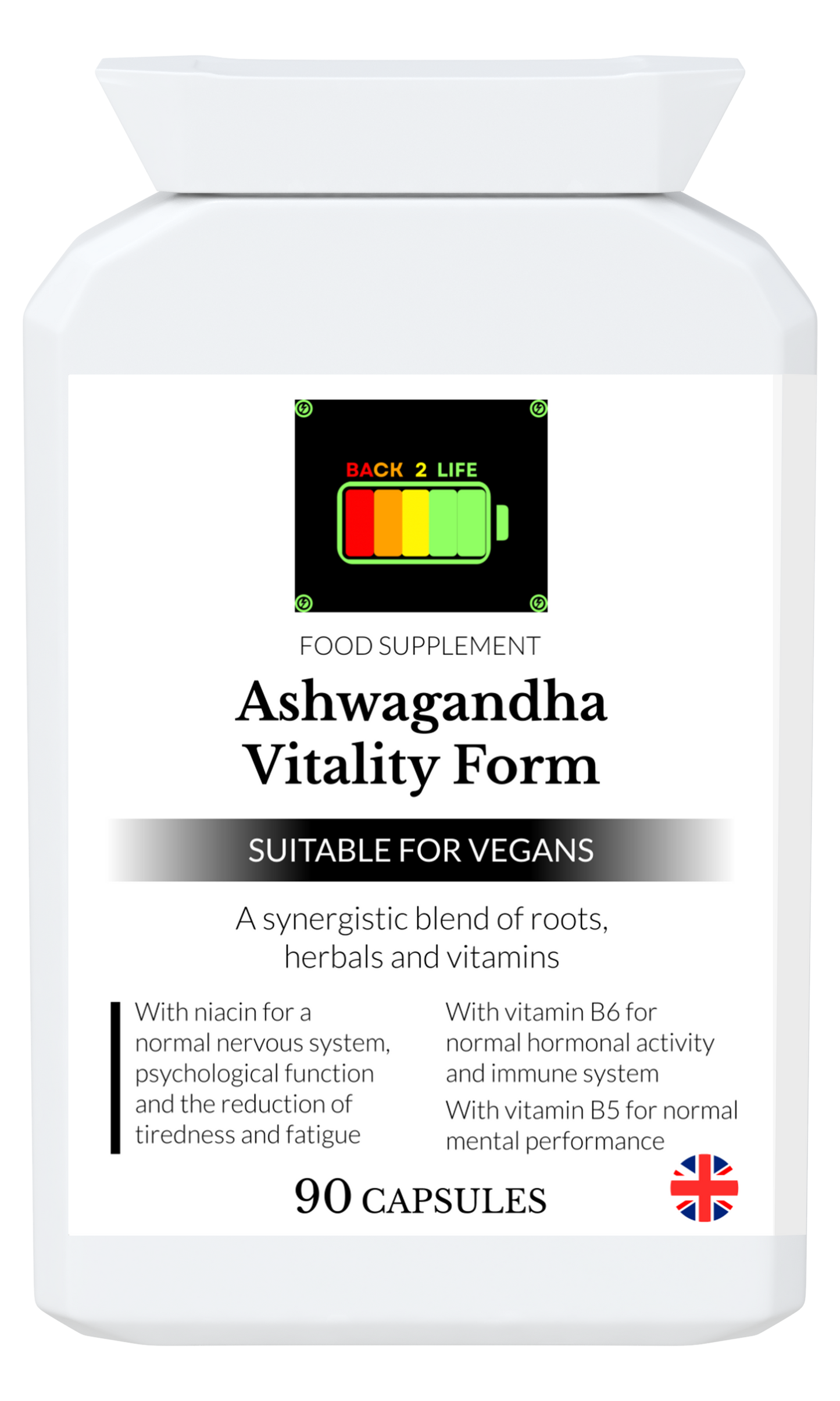 Ashwagandha Vitality Form