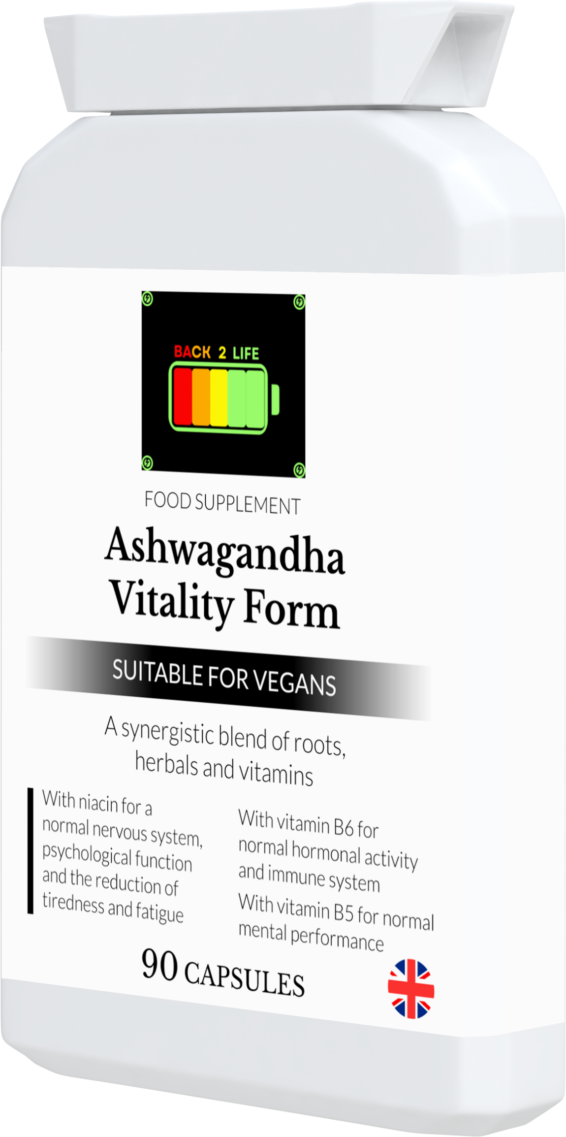 Ashwagandha Vitality Form